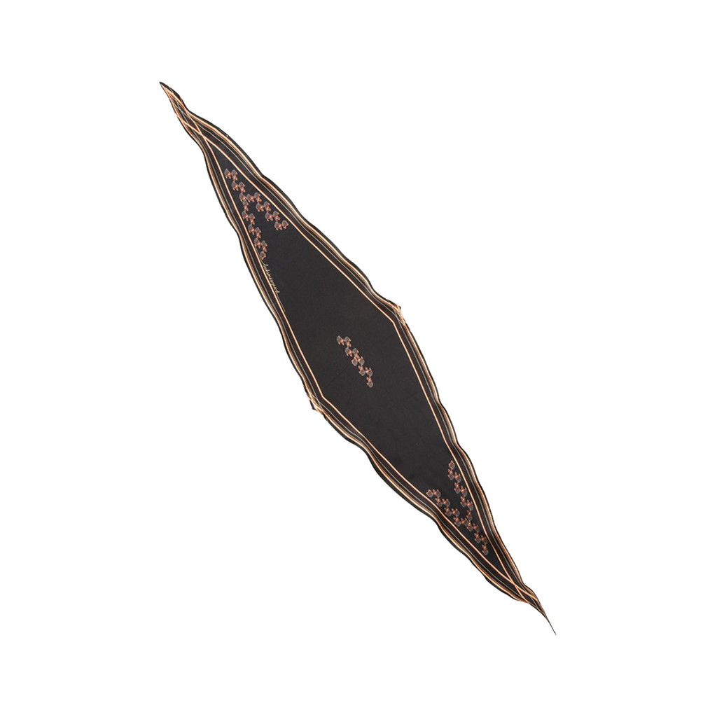 Becksöndergaard Brombeere Diamond Foulard in Schwarz von Becksöndergaard vorne