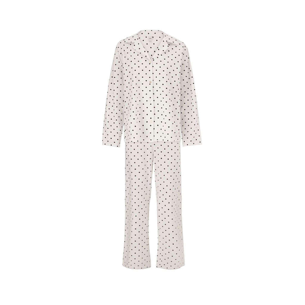 Becksöndergaard Dot Pyjama Set in Weiss von Becksöndergaard vorne